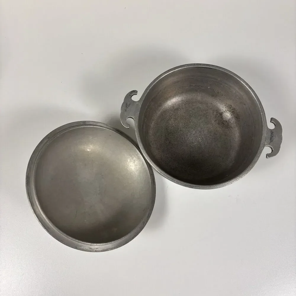 Vintage Guardian Service Cookware Hammered Cast Aluminum Pot & Lid Set Of 5